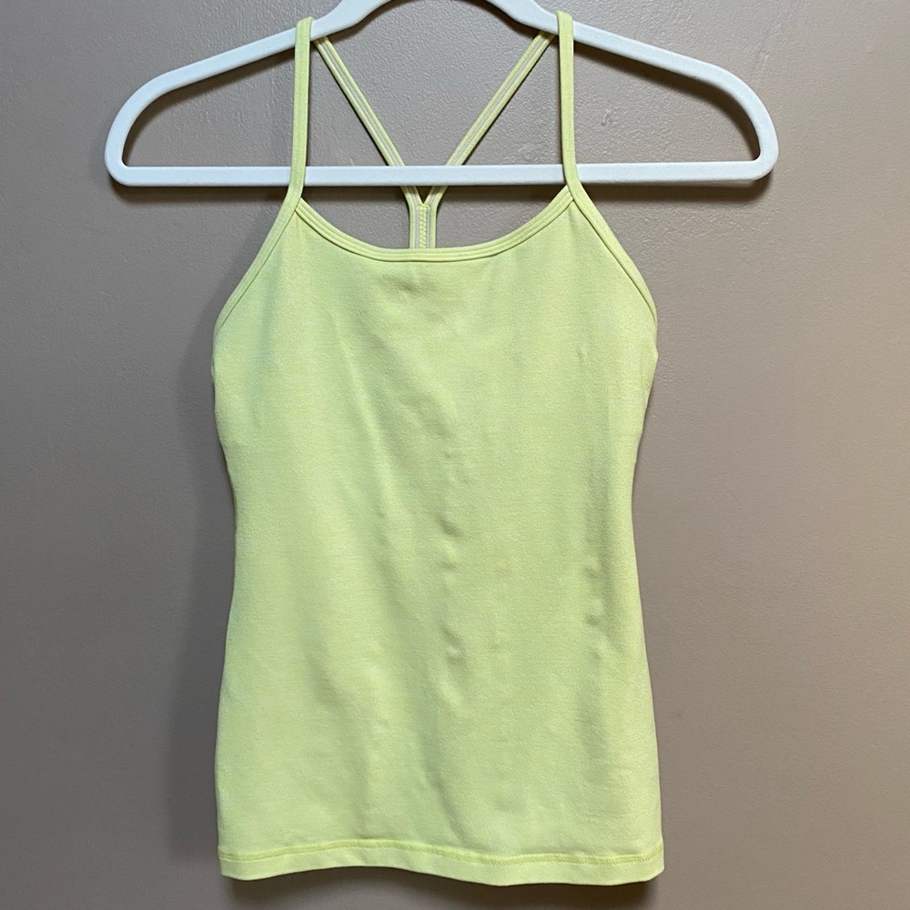 Lululemon Power Y tank size 4